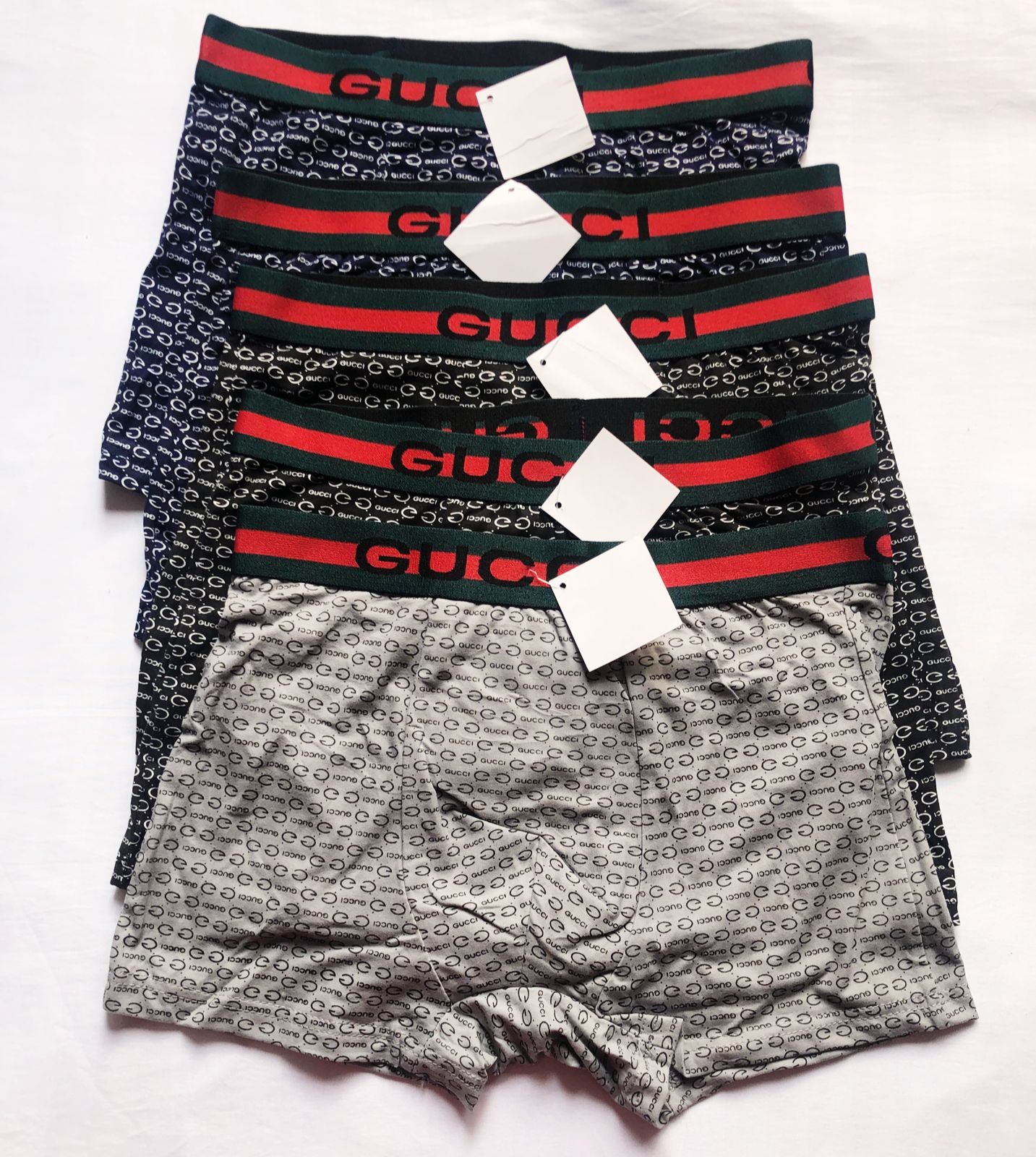 4Pcs Soft Cotton Assorted Men's Boxers – Waist 28-32inc