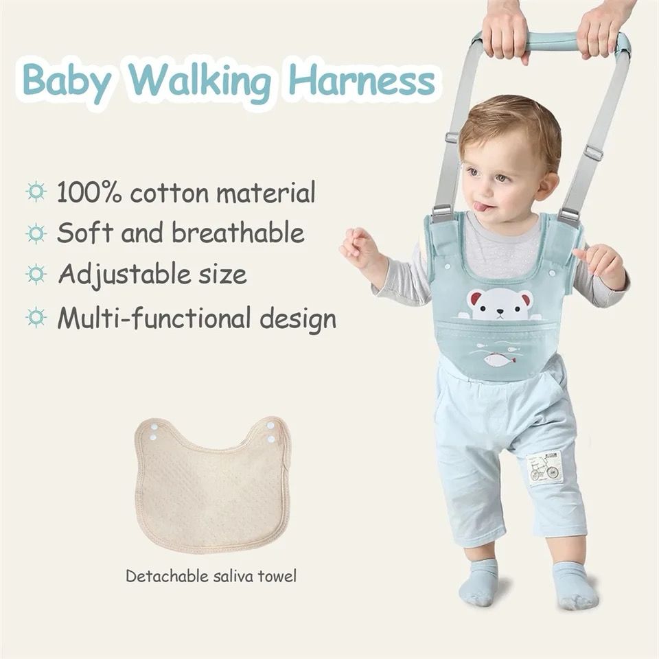 New Kid Baby Infant Toddler Harness Walk Learning Jumper Strap Belt Safety Reins Harness Leashes Anti-fall Artifact Child Leash