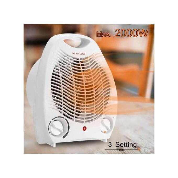 Room Heater With A Fan With Automatic Temperature Control