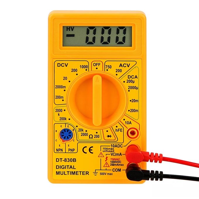 Digital multimeter AC/DC tester voltimeter ammeter