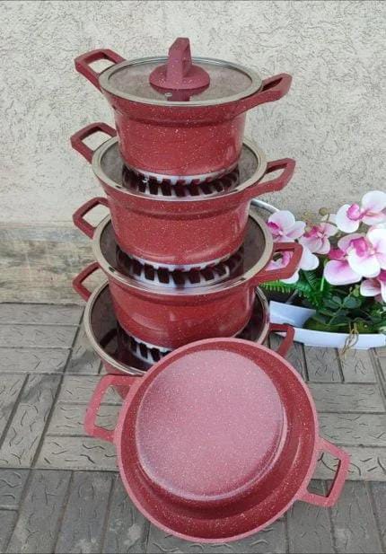 NON STICK COOKING POTS SET