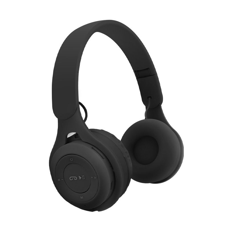 Stereo Bluetooth Headphones Wireless Bass Sound Headsets Noise-Reduction Earphones TF card Supported Foldable Headphones Macaron Color Headphones