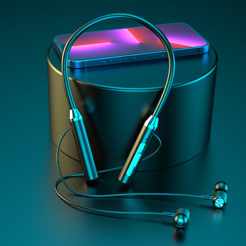 Newly Launched Wireless Neckband Earphones Bluetooth Earphones Powerful Bass Stereo Surround Sound Headphones Comfortable to wear