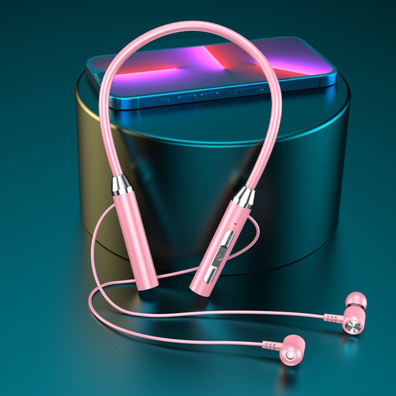 Newly Launched Wireless Neckband Earphones Bluetooth Earphones Powerful Bass Stereo Surround Sound Headphones Comfortable to wear