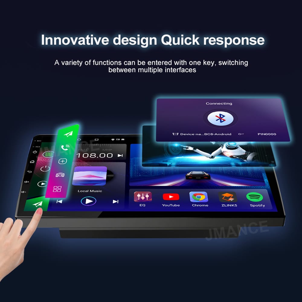 Car Android Radio 9". Android 13 with car Play