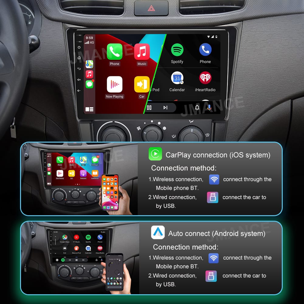 Car Android Radio 9". Android 13 with car Play