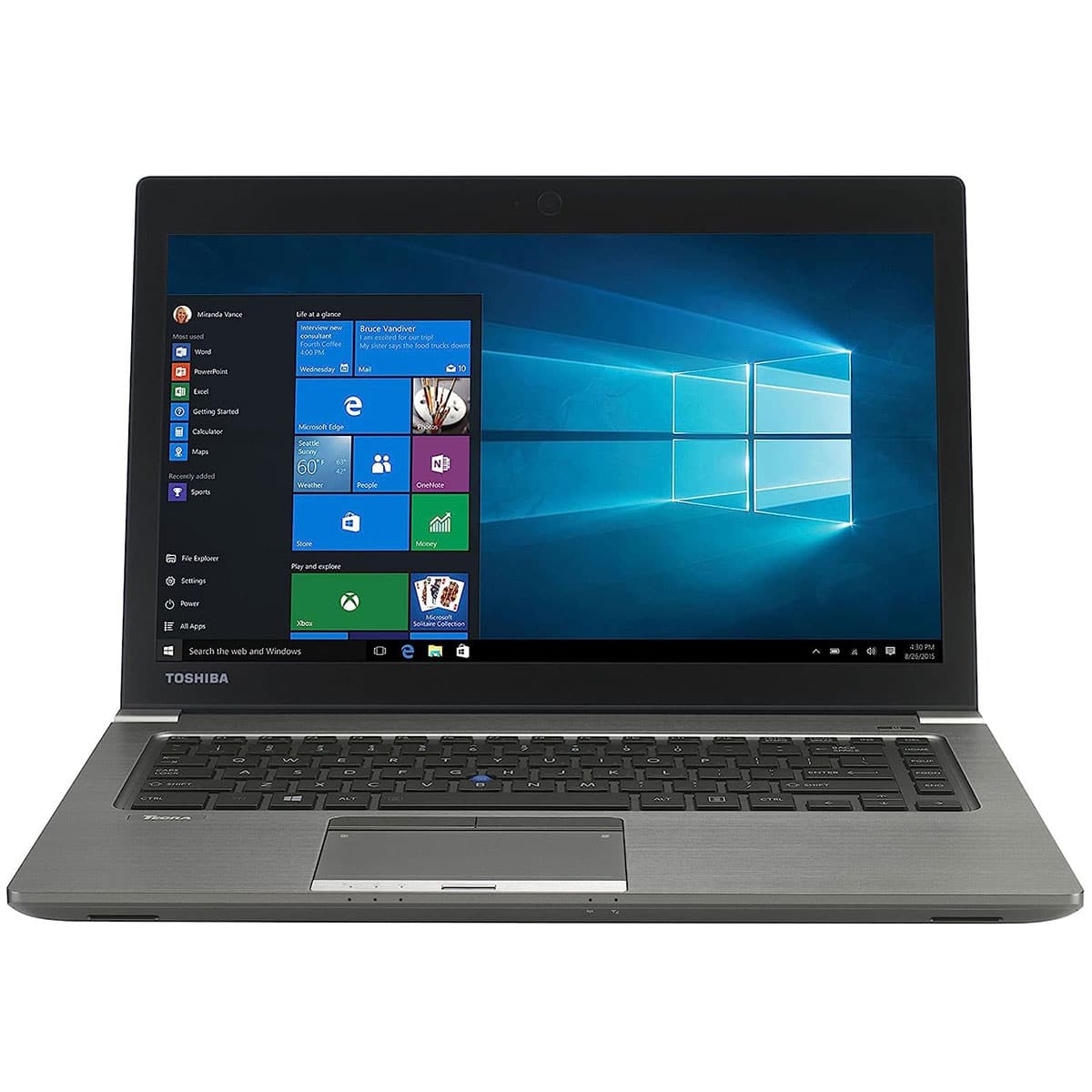 Toshiba Tecra Z40C 14.6" 6th gen Intel Core i5 8 GB RAM 256 SSD Windows 10 Pro DDR3