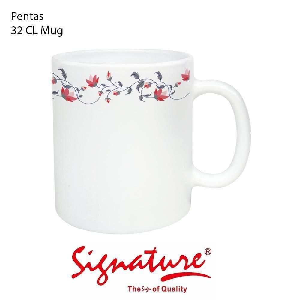 Sundabest 6 Pcs Tea Cup Set (17866)   This tea mug set suits for you to enjoy coffee, tea, or any drinks you want with your family, friends or colleagues. These mugs are durable ceramics, lead-free an