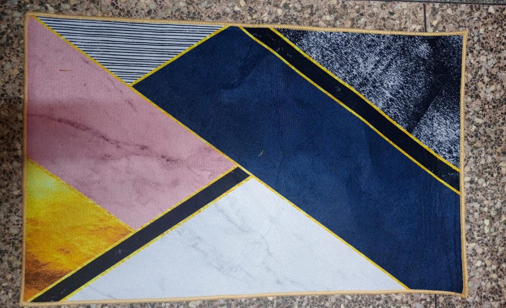 Aworky Limited Plain DoorMat  This fluffy mat and thick surface with anti skip bottom will be best suited for your bathroom door.Its super absorbent material will solve wet feet slide and the bathroom