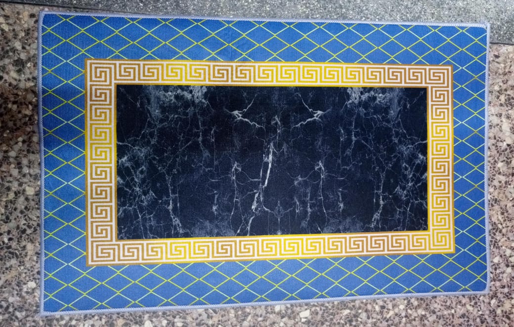 Aworky Limited Plain DoorMat  This fluffy mat and thick surface with anti skip bottom will be best suited for your bathroom door.Its super absorbent material will solve wet feet slide and the bathroom