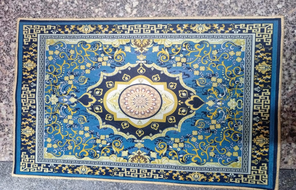 Aworky Limited Plain DoorMat  This fluffy mat and thick surface with anti skip bottom will be best suited for your bathroom door.Its super absorbent material will solve wet feet slide and the bathroom