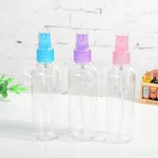 100ml Spray Bottles Fine Mist Transparent Empty - 1pcs