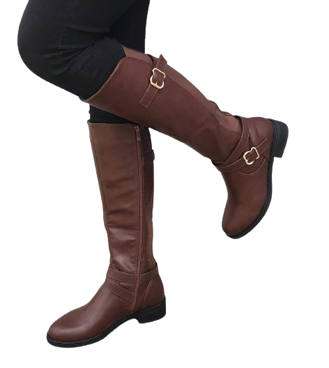 Taiyu Knee High Women Boots Knee Length Boots Leather Material With Rubber Sole