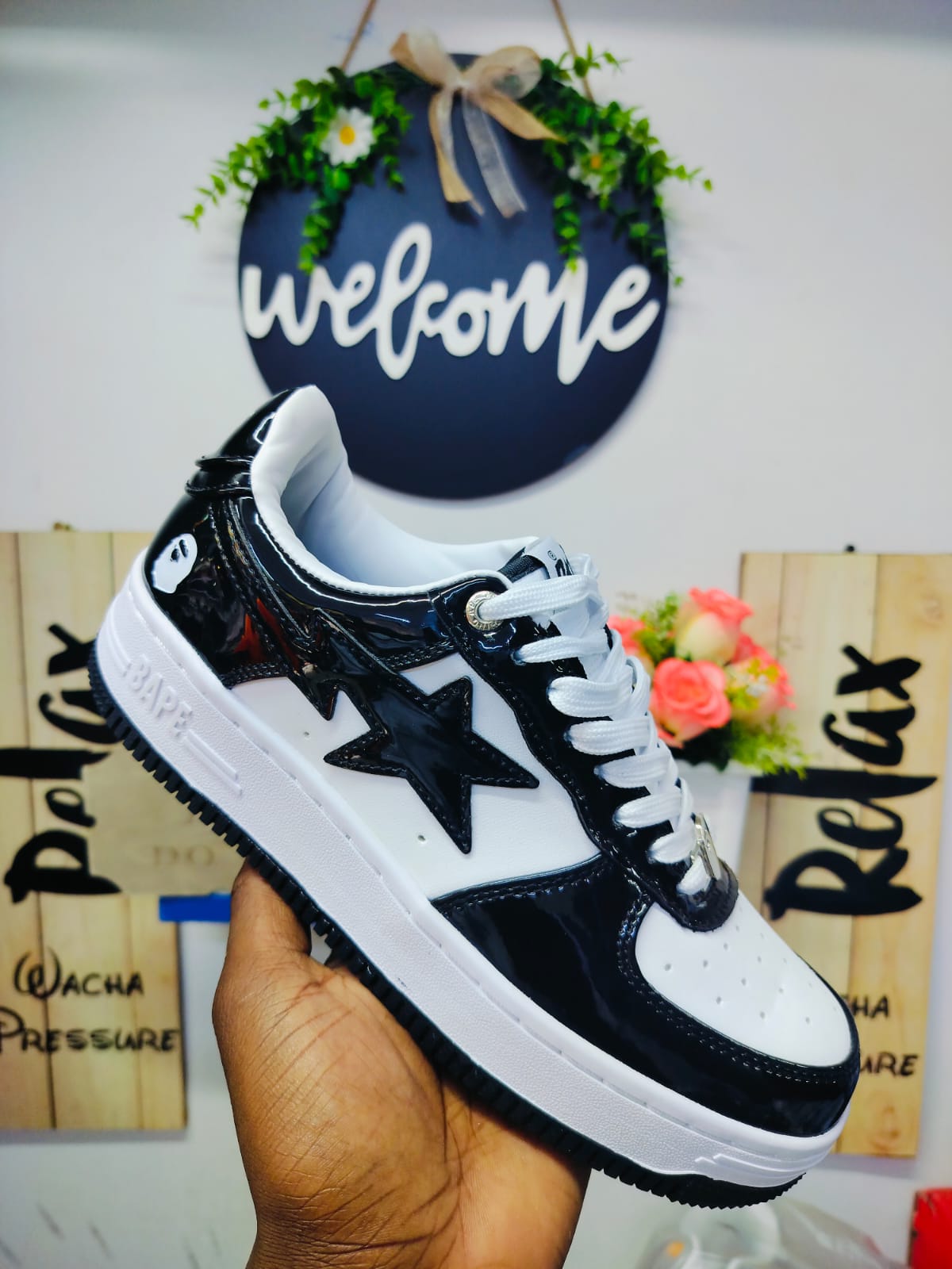 BAPE STAR Latest Fashion breathable sneaker shoes