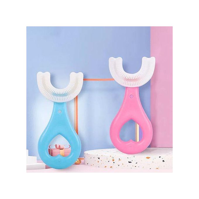 Kids Silicon U Shaped Toothbrush