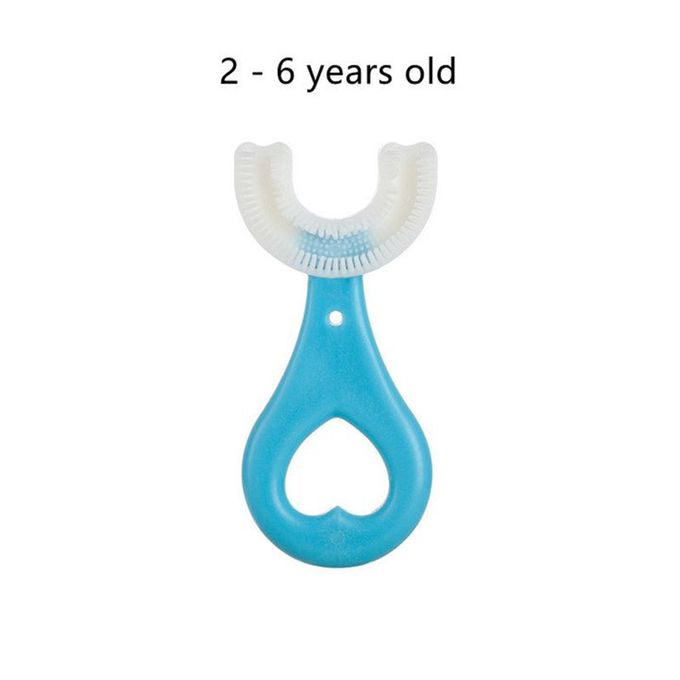 Kids Silicon U Shaped Toothbrush