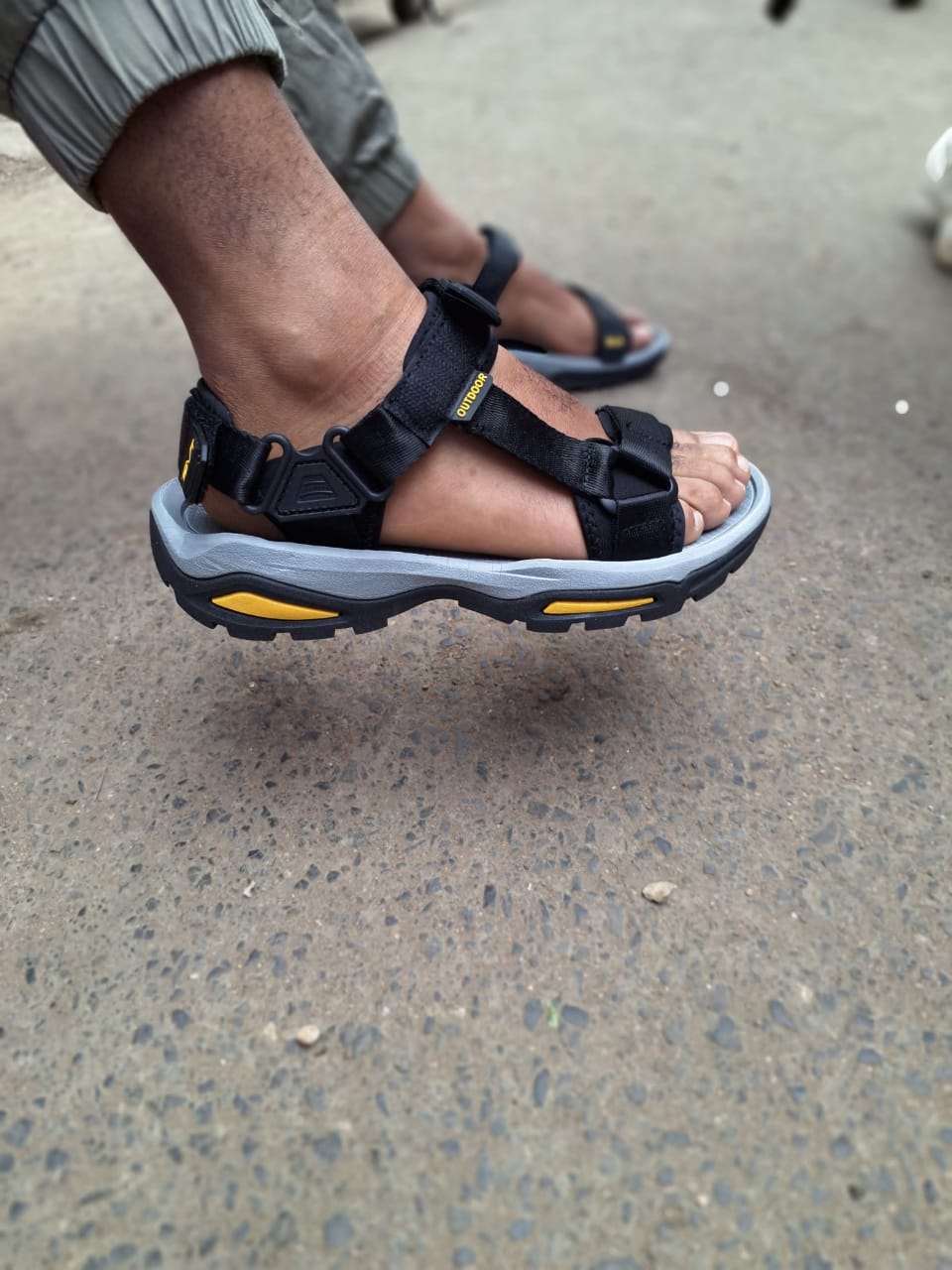 High Quality Unisex/men's open leather shoes