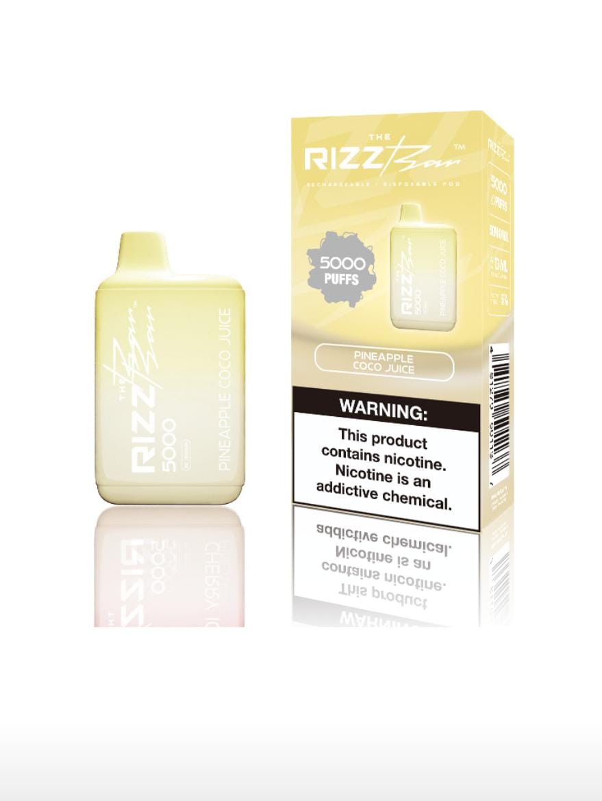 Fashion 5000 Puffs Vape Amazing Electronic Cigarette E-Cigarette very Good Taste --Pineapple coco Juicy