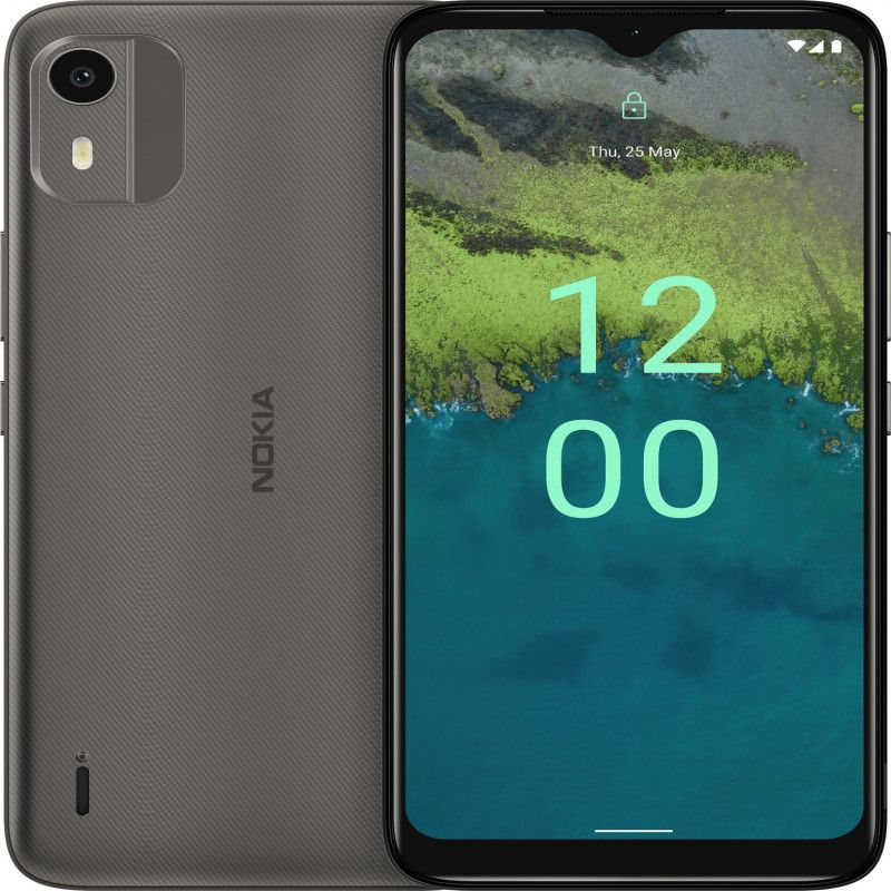 (Brand new) NOKIA C12 PRO 6.3 Inches 64GB ROM 4(2+2)GB RAM Dual Sim 8MP +5MP Camera Android 12 Smartphone