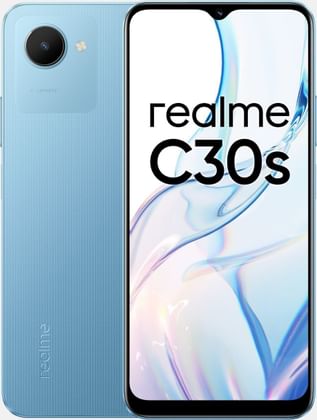 Realme C30S Smartphone 6.5'',IPS LCD(3GB + 64GB) 5000mAh (Dual SIM),8MP,.sided Fingerprint Android 12 Smart phones Blue
