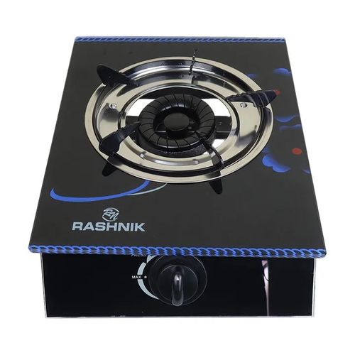 Rashnik RN-1512 1 Burner Gas Stove Glass Top