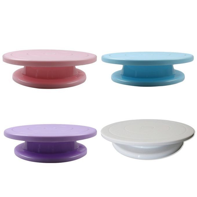 Signature Plastic Cake Turn Table 28 CM