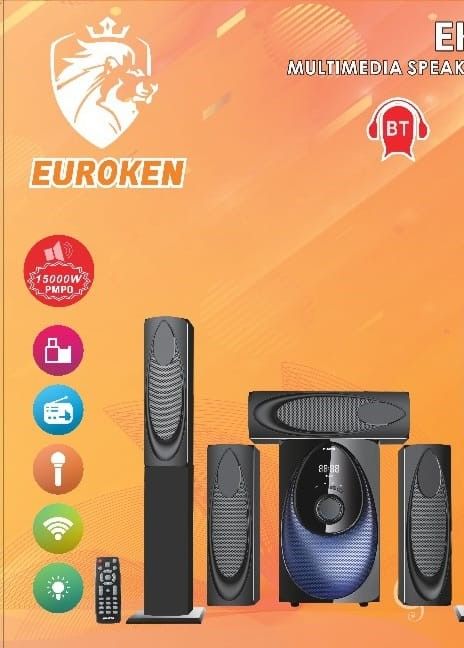 Euroken 5.1 Tall Boy woofer Home Theatre System 5.1 CH