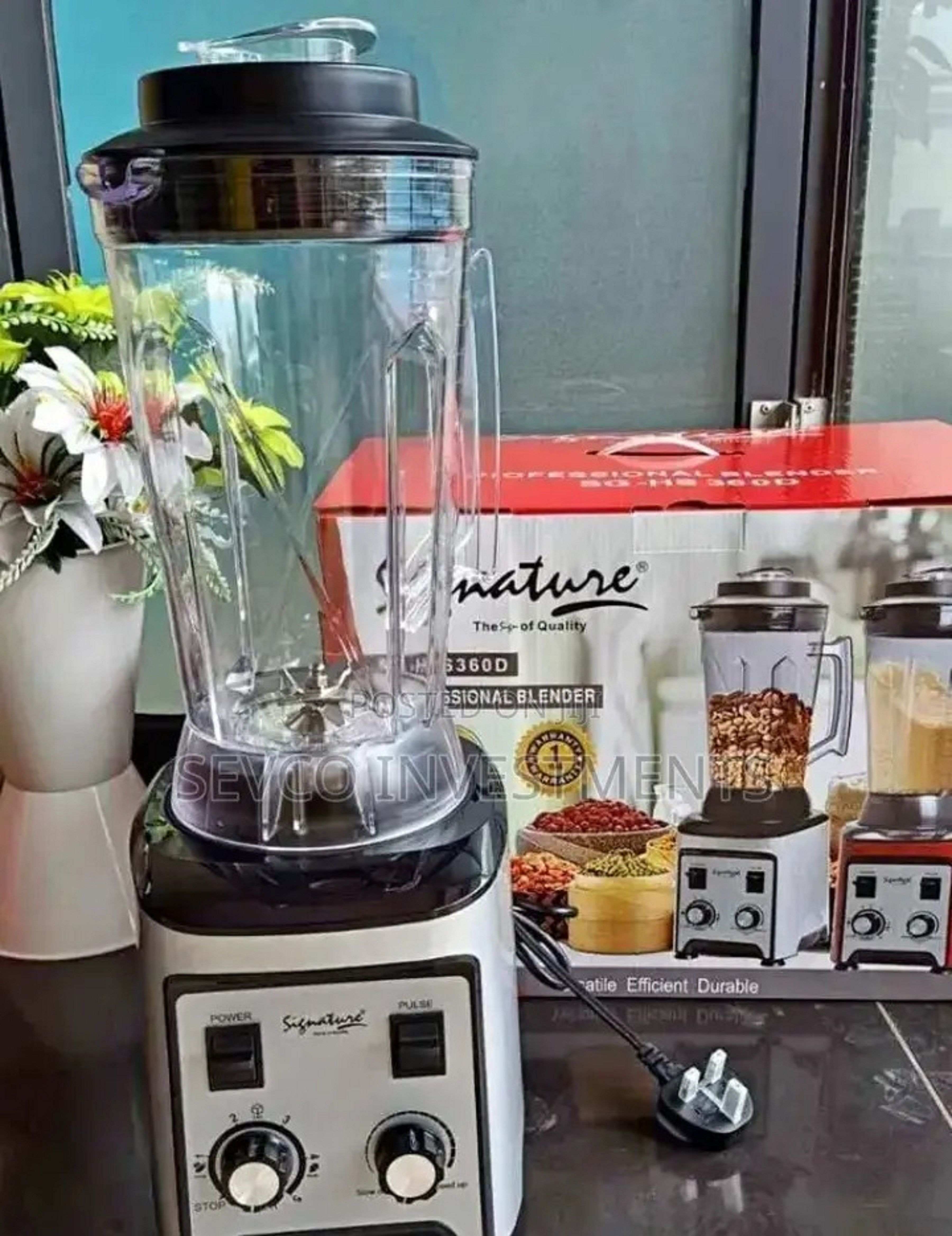 Commercial Signature Professional Blender with 4.0 Ltr Jar, 1800W – Versatile, Efficient, Durable