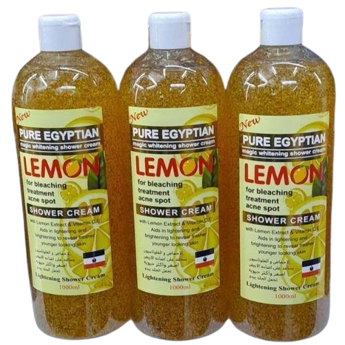 magic whitening shower cream gel lemon -1000ml