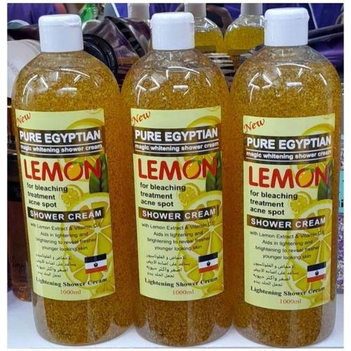 magic whitening shower cream gel lemon -1000ml