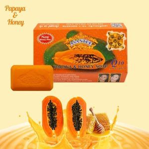 Asantee Papaya And Honey Whitening Anti Acne Soap - 125g