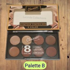 Micolor/Classic 8 Color Correct Concealer makeup Contour Cream Palette