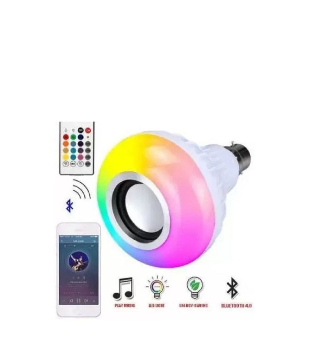 Music Bluetooth Bulb, App+ Remote Controlled