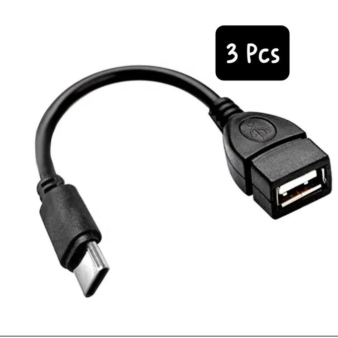Otg Connect Kit Type-C OTG Adapter, 3 Pcs