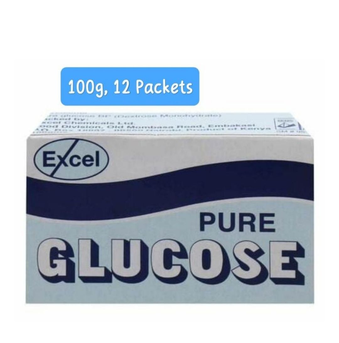Excel Pure Glucose Powder, packets or satchets