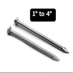 Concrete Or Steel Nails 1" To 4", Per Box