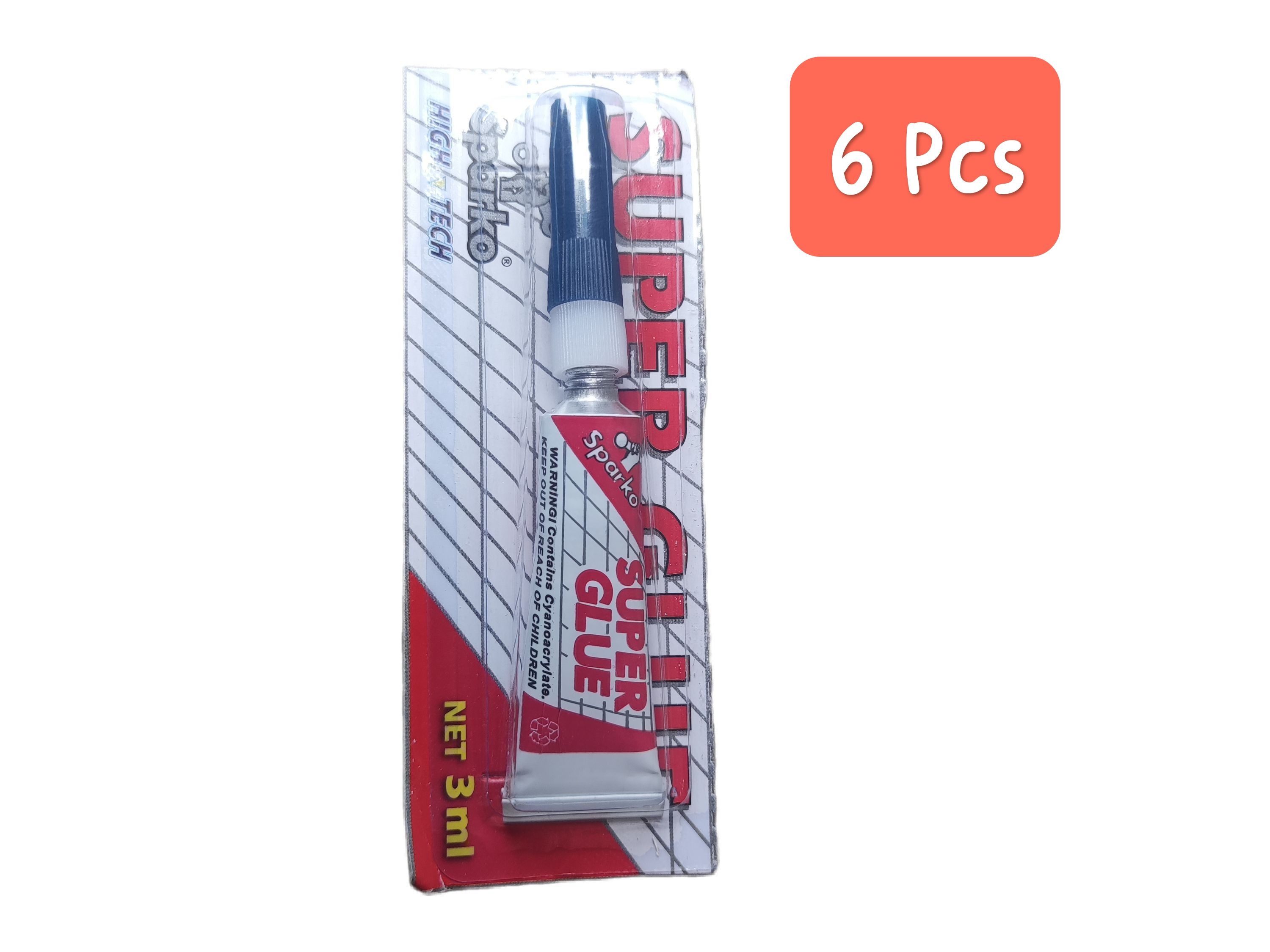 Sparko supa glue, 6 pcs