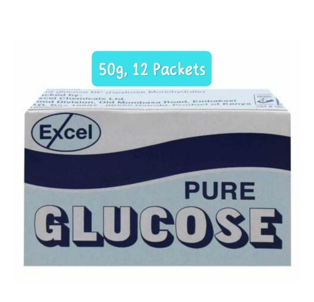 Excel Pure Glucose Powder, packets or satchets