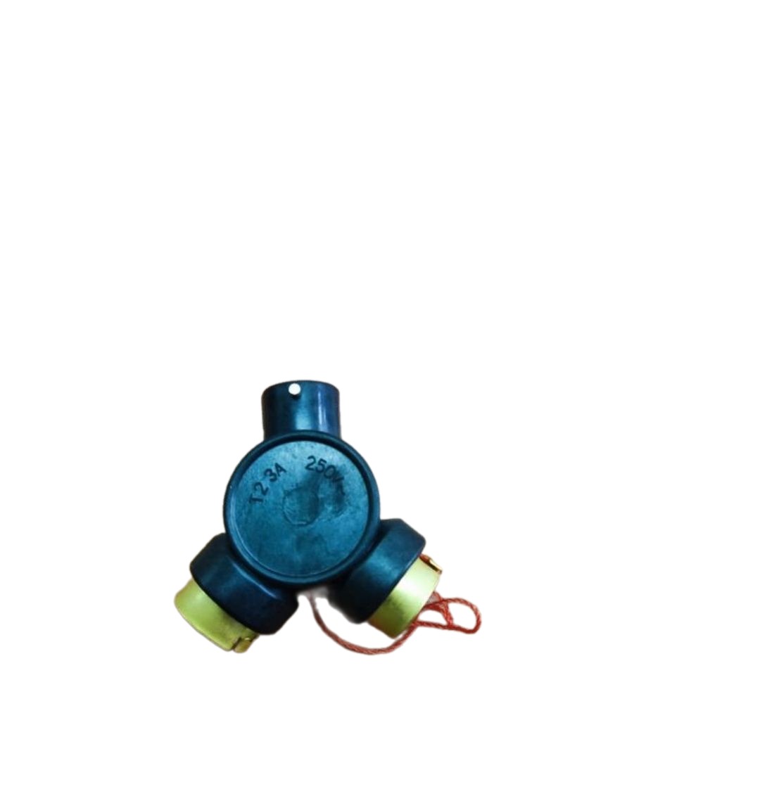 Twin Or Two Way Bulb Holder, 2 Pcs