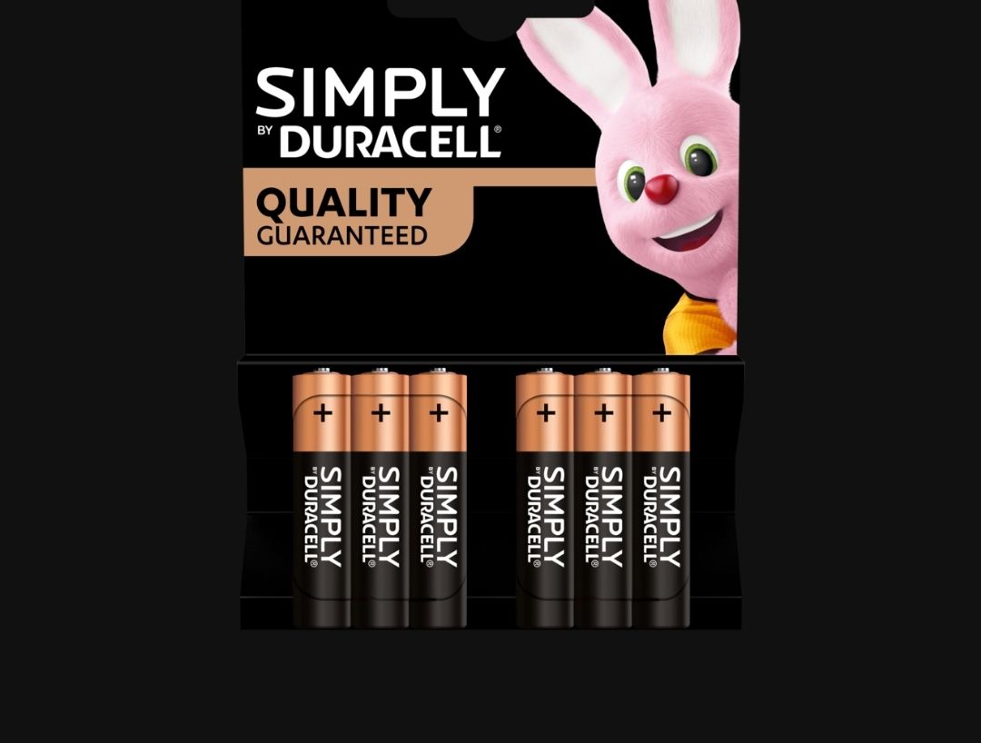 Duracell Premium Simply Batteries AA Or AAA, 3 pairs