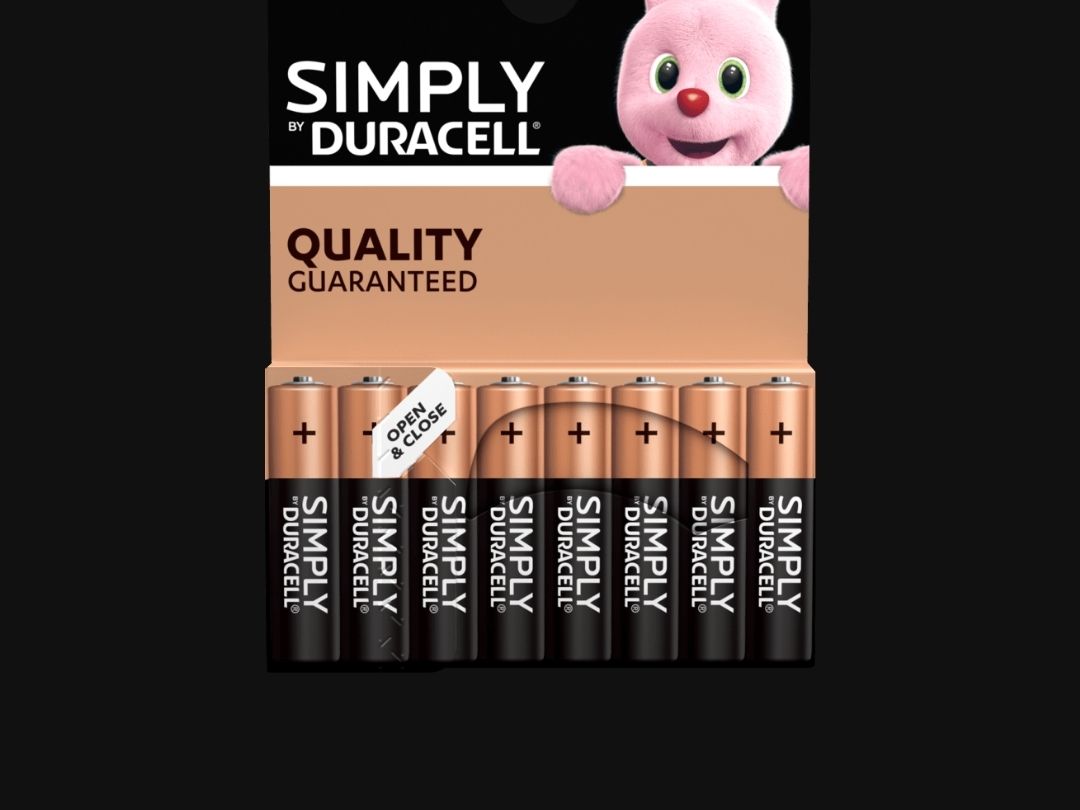 Duracell Premium Simply Batteries AA Or AAA, 3 pairs