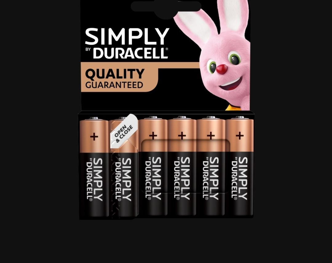 Duracell Premium Simply Batteries AA Or AAA, 3 pairs