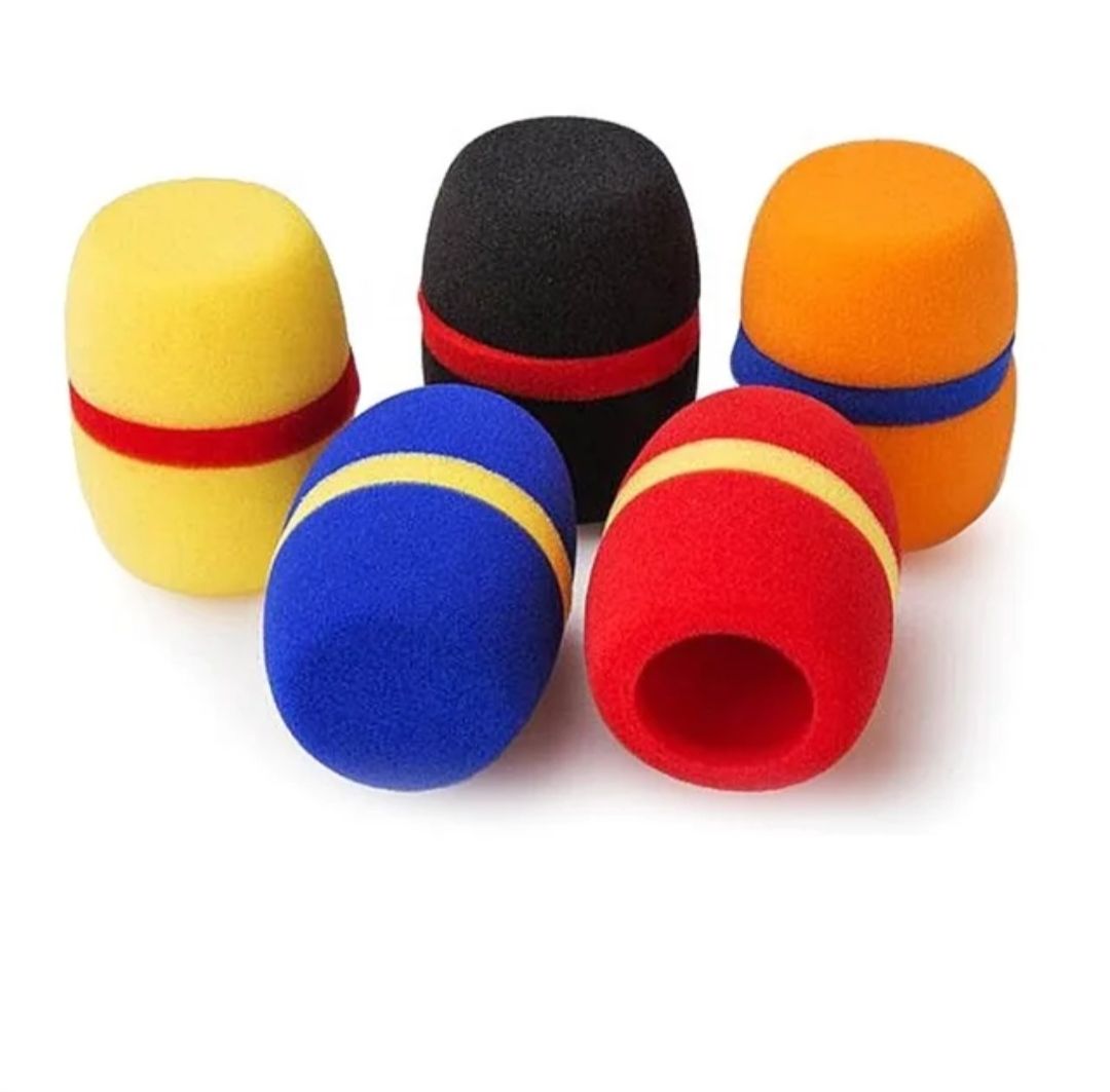 Microphone Sponges or foam cover, 5 pcs