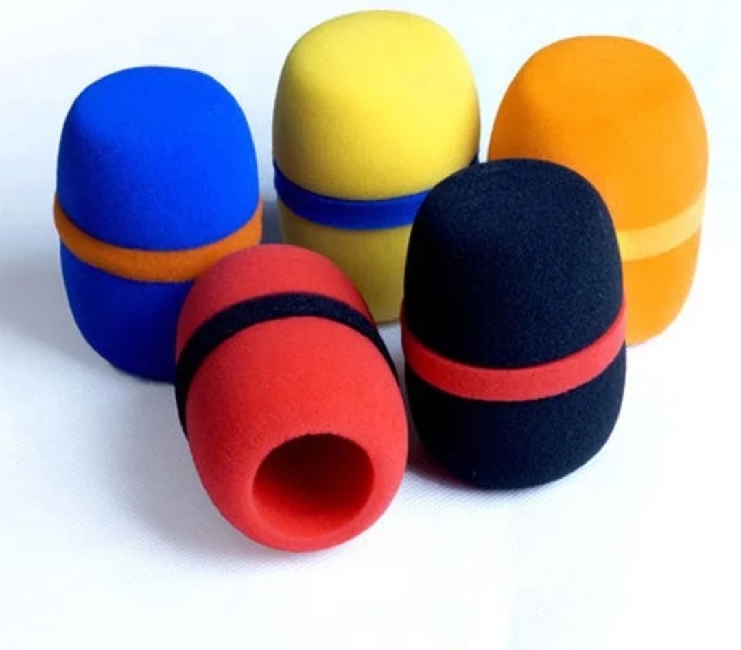 Microphone Sponges or foam cover, 5 pcs