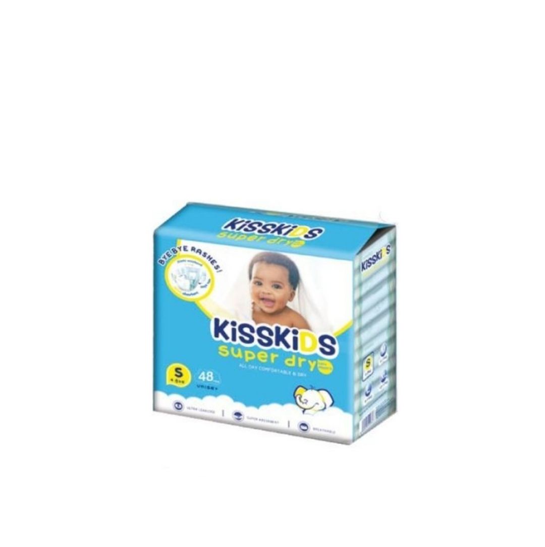 Kisskids Baby Diapers, Small, Medium and Large