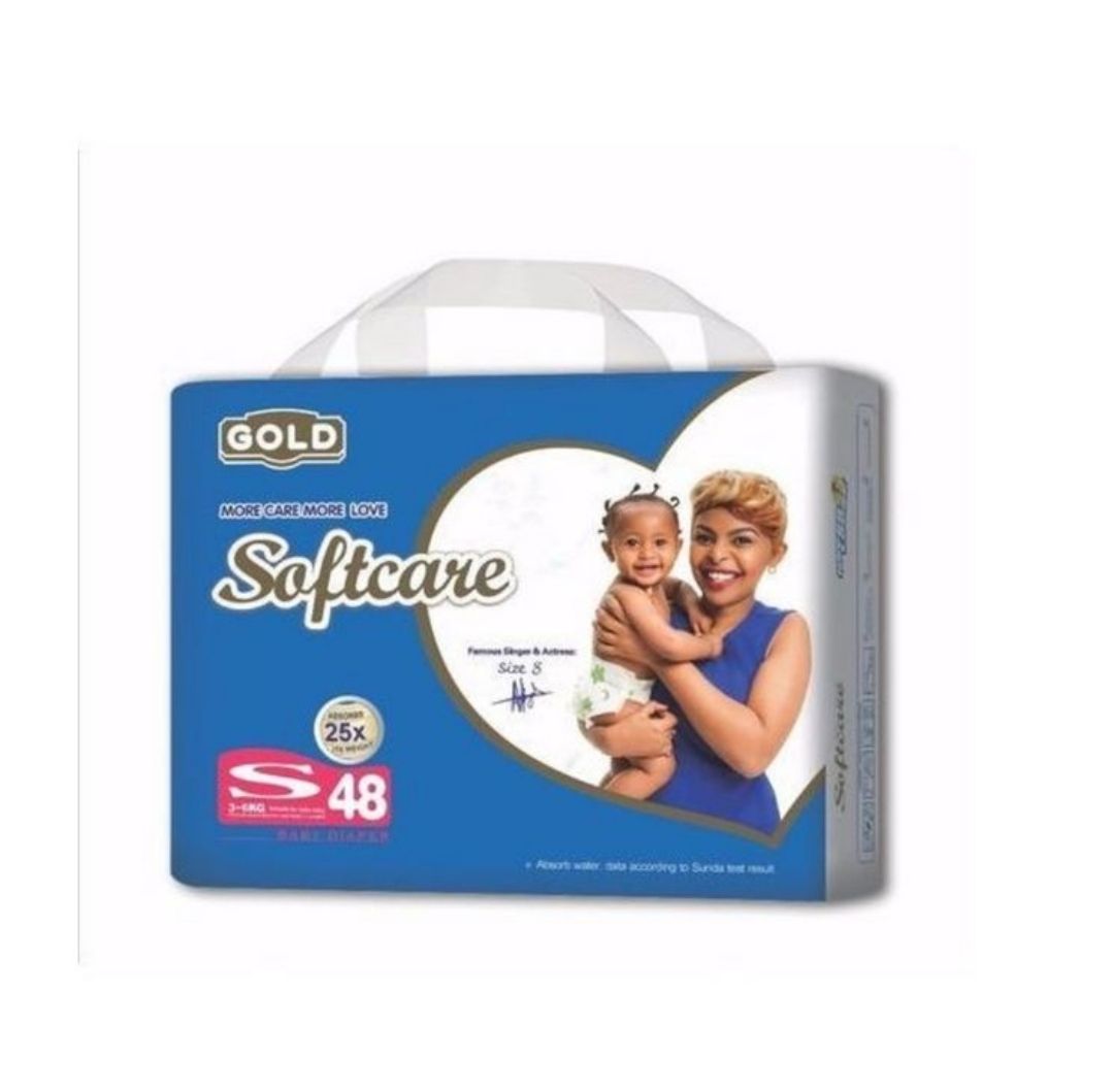 Softcare Baby Diapers, Small, Medium or Large sizes