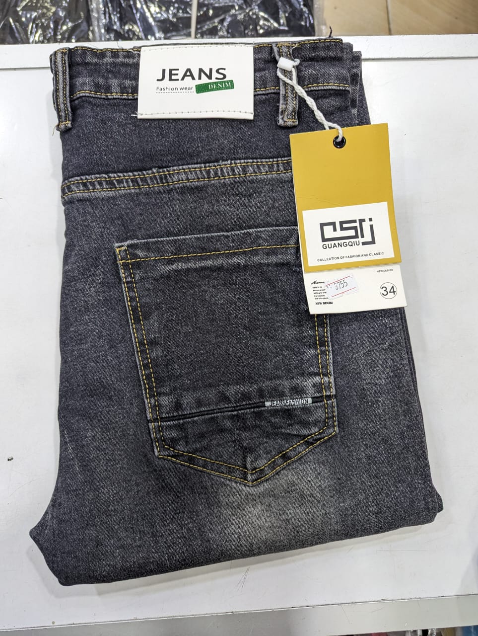 1PAIR JEANS OF LAE | VESOE | 504 CLASSL | AMIRI | MAN | FASHION JEANS | BRAVE Classic 5-pocket Regular Fit Flex Jean