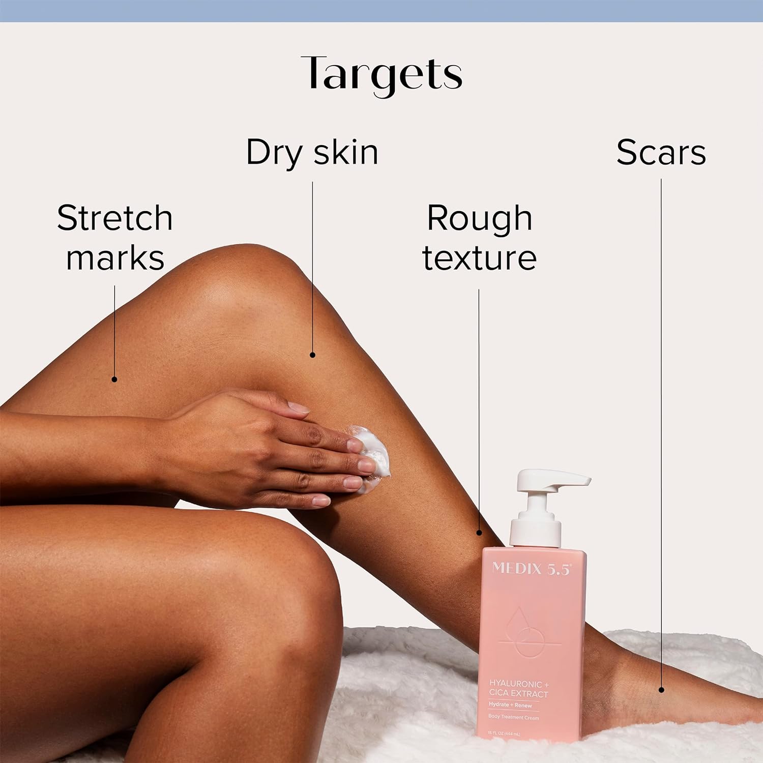 Medix 5.5 Hyaluronic Acid Cream w/Bulgarian Rose For Face & Body. Intense Hydrating Cream For Wrinkles & Fine Lines. Anti-Ageing Cream w/Goji Berry, Green Tea, Vitamin E. 444mL