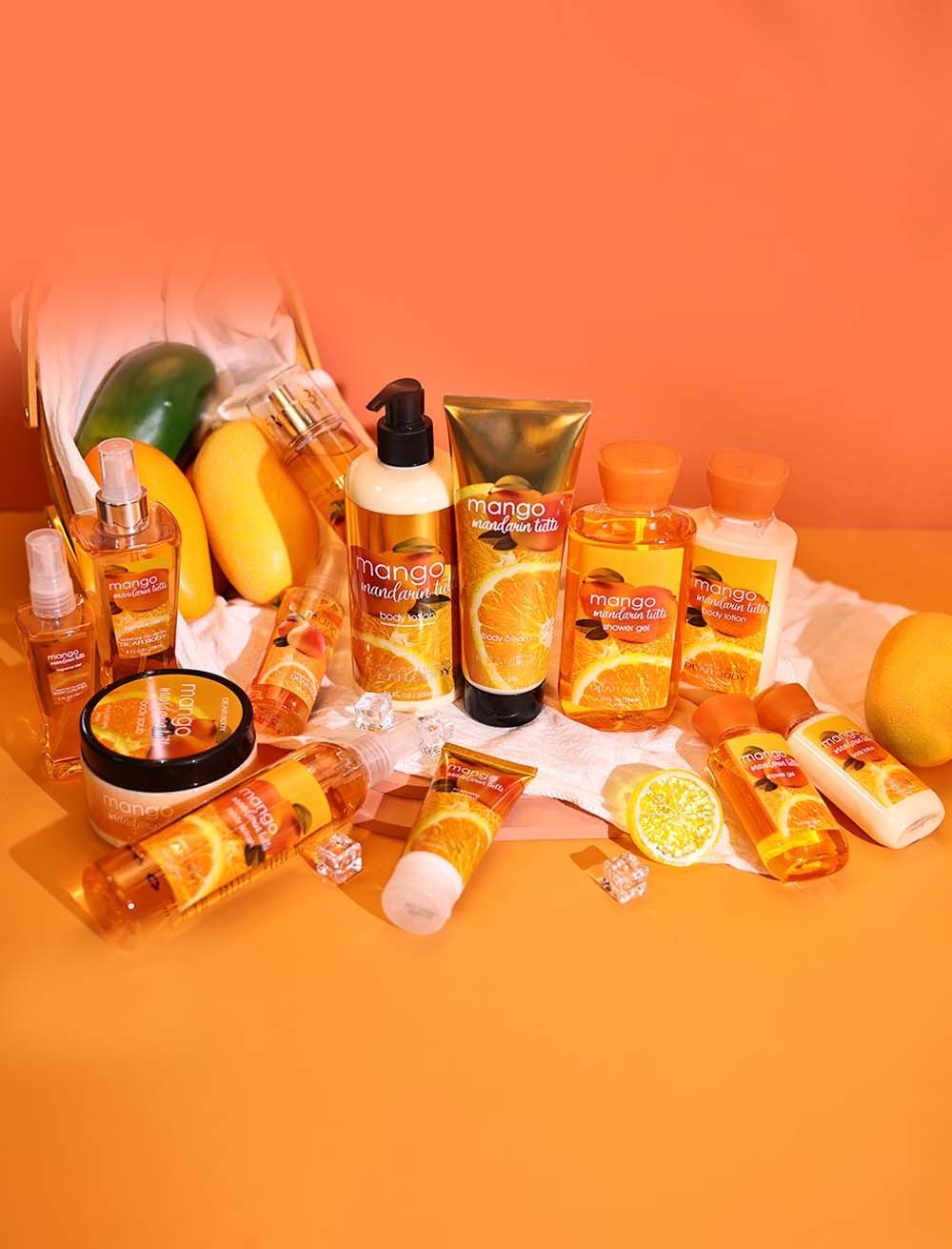 My Dear Body Mango Mandarin Tutti Body Splash Perfume Sweet Scent Keep Fresh Body Washes Leaves The Skin Glowing Perfumes Skin Care Body Long Lasting Splash Perfume Signature Collection Body Luxuries