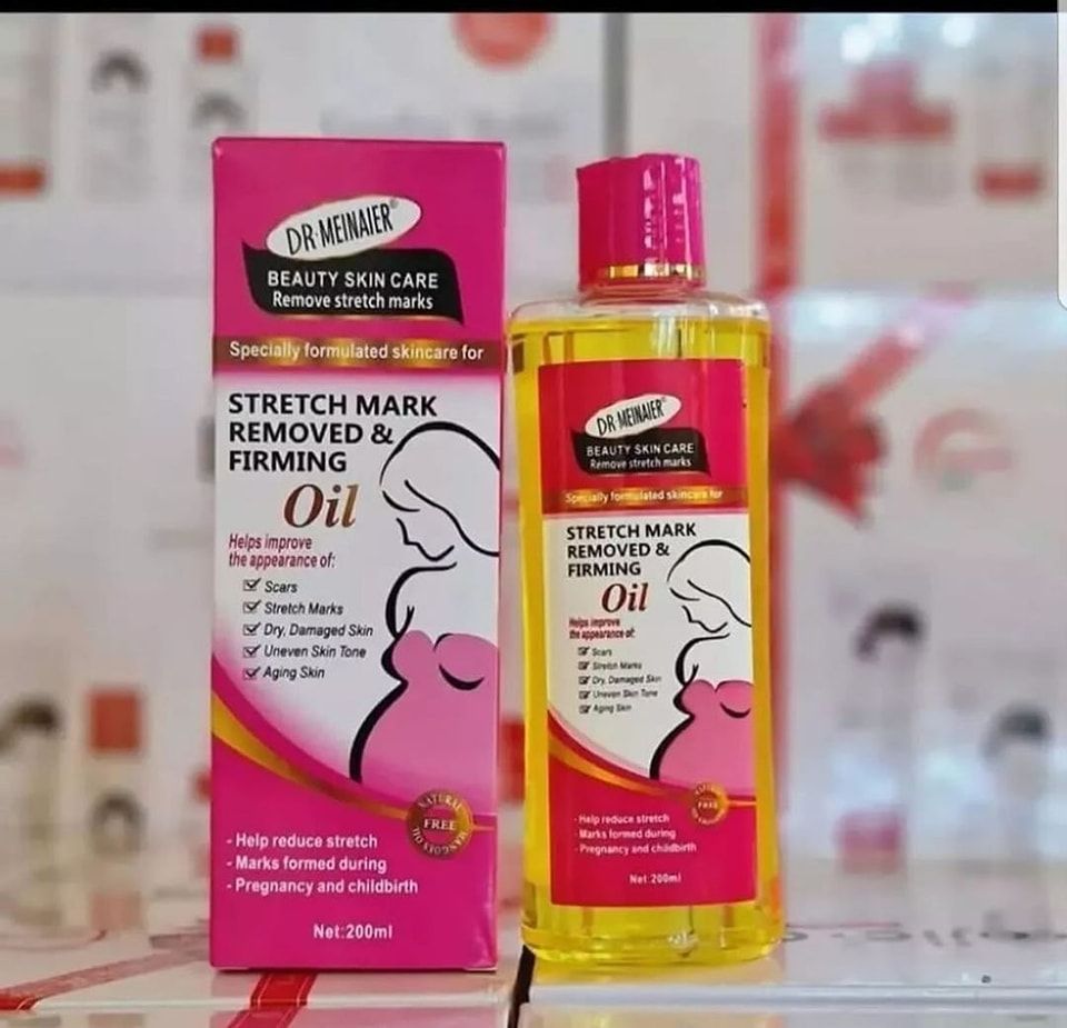 DR MEINAIER Stretch Mark Remover & Firming Oil 200ml Clears Scars & Stretch Marks Evens Out Skin Tone Removes Pregnancy Mark Anti Stretch Marks Personal Care